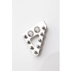 FM-PARTS Špička zadného brzdového pedálu KTM/Husqvarna strieborná