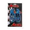 ACCEL Stupačky KTM SX / SXF / XC / XCF 125 / 250 / 250 / 300 / 350 / 450 '23-'25, Husqvarna TC / TX / FC / FX 125 / 250 / 300 / 350 / 450 '23-'25 modré