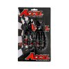 ACCEL Stupačky KTM SX / SXF / XC / XCF 125 / 250 / 250 / 300 / 350 / 450 '23-'25, Husqvarna TC / TX / FC / FX 125 / 250 / 300 / 350 / 450 '23-'25 čierne
