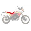 BLACKBIRD Poťah jednodielneho sedla Yamaha Ténéré 700 Rally Ride (Farba Červená/čierna)