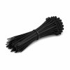 PROMX Sťahovacie pásky 2,5 × 150 mm – čierne – 100 ks