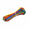 PROMX Sťahovacie pásky 2,5 × 200 mm – mix farieb – 100 ks