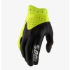 100% Rukavice CROSS/ENDURO ITRACK YOUTH BLACK/fluo YELLOW – čierne/žlté fluo (Veľkosť S)