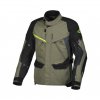 MACNA Bunda (odnímateľná termovložka a odnímateľná membrána RAINTEX) Mundial Motorcycle Jacket GREEN/YELLOW – zelená/čierna/žltá fluo (Veľkosť L)