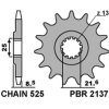 PBR Predná rozeta 2137 18NC NC Kawasaki Z1000 07-16, NC Kawasaki Z 1000 03-06, ZX 9R 02-03, Kawasaki ZX-10R (04–18) (Počet zubov 16 zubov)