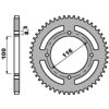 PBR Zadná rozeta 467 C45 Kawasaki KX 80/85 86-12, Kawasaki KX 80/85 86-14 (Počet zubov 52 zubov)