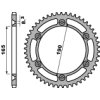 PBR Zadná rozeta 896 C45 KTM 125/250/350 Enduro (87–90), MX 420/495 (81–84), MX 500 (85–93), LC4 600 (88–92), Do 1990 Roku, Do Roku 1990 (Počet zubov 45 zubov)