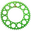 RENTHAL Zadná rozeta 112U-520 hliníková ultralight zelená Kawasaki KX/KXF (Počet zubov 49 zubov)