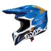 AIROH Prilba cross/enduro/ATV Wraaap 6DAYS Italy 2025 – modrá/čierna/ biela (Veľkosť L)