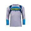 KENNY Dres CROSS/Enduro model Track detské Navy/Neon Yellow modrá/sivá/žltá (Veľkosť 4XS)