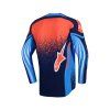 Motokrosový dres Alpinestars Techstar Nomur – tmavomodrá/oranžová/modrá UCLA