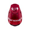 Motokrosová prilba Alpinestars S-M10 2206 Flood – červená fluo