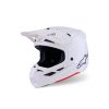Motokrosová prilba Alpinestars S-M7 – biela