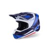 Motokrosová prilba Alpinestars S-M7 Rise – modrá/biela