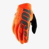 100% Rukavice Cross/Enduro Brisker Softshell – oranžové/čierne