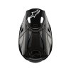 ALPINESTARS Motokrosová prilba S-M10 22.06 Solid – lesklý karbón