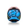 ALPINESTARS Motokrosová prilba S-M3 Fray – čierna/oranžová/žltá fluo