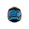 ALPINESTARS Detská motokrosová prilba S-M3 Youth Fray – čierna/oranžová/žltá fluo
