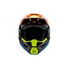 ALPINESTARS Detská motokrosová prilba S-M3 Youth Fray – čierna/oranžová/žltá fluo