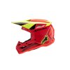 ALPINESTARS Detská motokrosová prilba S-M3 Youth Fray – červená/žltá fluo/čierna