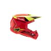 ALPINESTARS Detská motokrosová prilba S-M3 Youth Fray – červená/žltá fluo/čierna