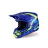 ALPINESTARS Motokrosová prilba S-M7 Deed – modrá/žltá fluo