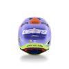 ALPINESTARS Motokrosová prilba S-M10 JL R01 – fialová/ružová fluo/žltá fluo