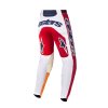 ALPINESTARS Motokrosové nohavice Racer Portl – červená/sivá