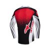 ALPINESTARS Motokrosový dres Techstar Nomur – čierna/biela/červená