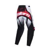 ALPINESTARS Motokrosové nohavice Techstar Nomur – čierna/biela/červená