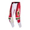 ALPINESTARS Motokrosové nohavice Techstar Nomur – sivá/červená/čierna