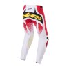 ALPINESTARS Motokrosové nohavice Techstar Nomur – sivá/červená/čierna