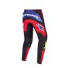 ALPINESTARS Motokrosové nohavice Fluid Grid – červená/čierna/fialová