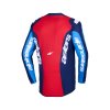 ALPINESTARS Motokrosový dres Fluid Grid – modrá/červená