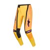ALPINESTARS Motokrosové nohavice Techstar Nomur – oranžová/žltá/ružová