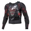 ALPINESTARS Chráničová košeľa Bionic Tech V3 – čierna/biela/červená