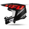UFO 2026/09 KASK RAYSON OFFROAD KOLOR CZARNY / CZERWONY / BIAŁY ROZMIAR L - KOLEKCJA 2026/2027 (Veľkosť L)