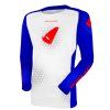 UFO 2026/09 KOSZULKA JERSEY SITRAX CROSS KOLOR BIAŁY / NIEBIESKI / CZERWONY ROZMIAR L - KOLEKCJA 2026/2027 (Veľkosť L)