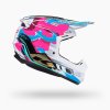 KENNY RACING KASK CROSS/ENDURO PERFORMANCE GRAPHIC + STAR KOLOR BIAŁY/NIEBIESKI/RÓŻOWY ROZMIAR XS (Veľkosť XS)