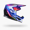 Kenny Track Graphic + Candy Blue Helmet – bočný pohľad