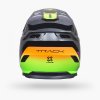 Kenny Track Graphic + Focus Neon Helmet – zadný pohľad