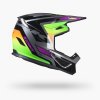 Kenny Track Graphic + Focus Neon Helmet – bočný pohľad