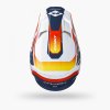 Kenny Track Graphic + Focus Orange Navy Helmet – pohľad zhora