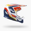 Kenny Track Graphic + Focus Orange Navy Helmet – bočný pohľad