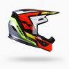 KENNY RACING KASK CROSS/ENDURO TRACK GRAPHIC + FOCUS RED KOLOR CZERWONY/ŻÓŁTY FLUO/ CZARNY ROZMIAR XS (Veľkosť XS)