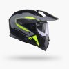 Kenny Graphic Neon Yellow Helmet – bočný pohľad