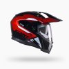 KENNY RACING KASK DUAL ADVENTURE EXTREME GRAPHIC RED KOLOR CZARNY/CZERWONY/BIAŁY ROZMIAR XS (Veľkosť XS)