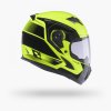 KENNY RACING KASK INTEGRALNY (FULL FACE) DZIECIĘCY/KID/JUNIOR TARGA NEON YELLOW ROZMIAR S (Veľkosť S)