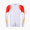 KENNY RACING KOSZULKA CROSS/ENDURO TRACK BLAST ORANGE WHITE KOLOR POMARAŃCZOWY/BIAŁY/NIEBIESKI ROZMIAR S – zadný pohľad