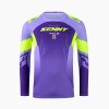 KENNY RACING KOSZULKA CROSS/ENDURO TRACK FOCUS PURPLE KOLOR FIOLETOWY/ŻÓŁTY FLUO ROZMIAR S (Veľkosť S)